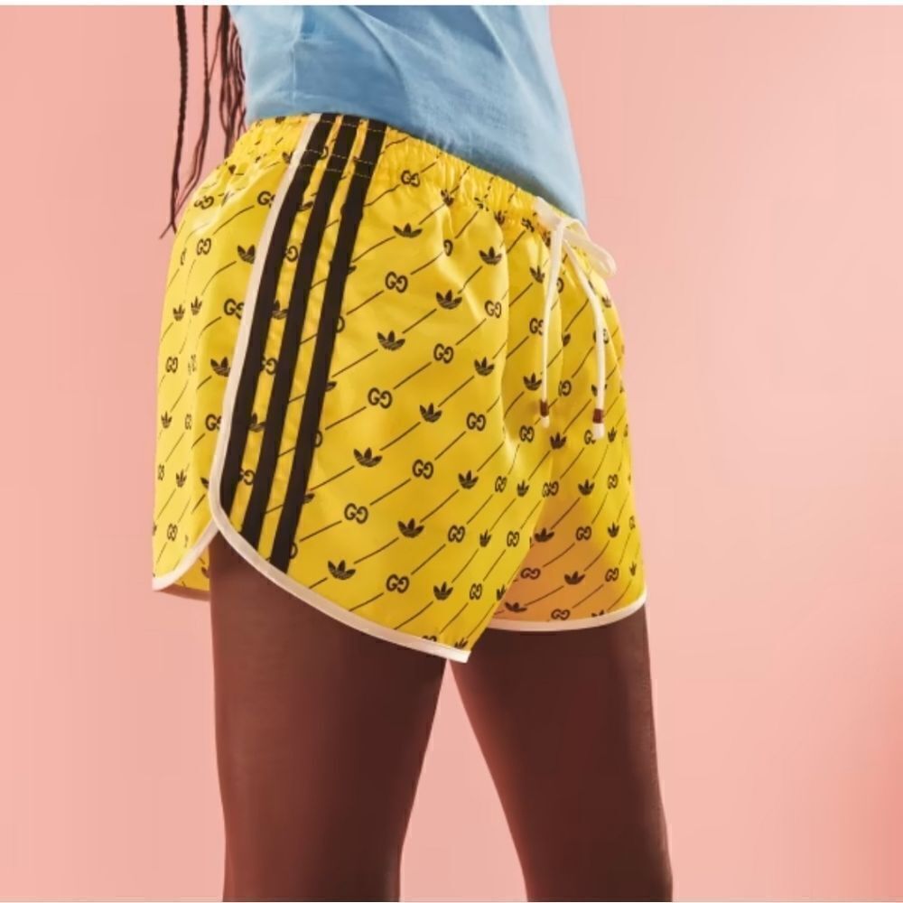 GUCCI X ADIDAS Logo GG boxer Shorts size S New